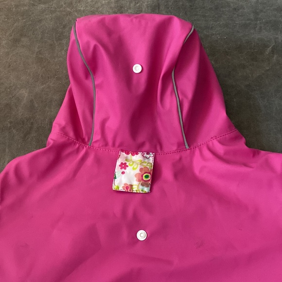 Dog reversible floral rain jacket coat XL - Picture 3 of 11